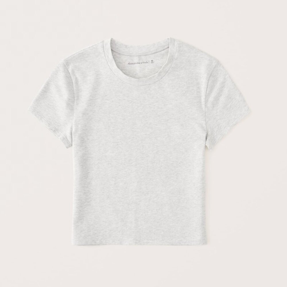 Abercrombie & Fitch Cotton Seamless Fabric Essential Tee